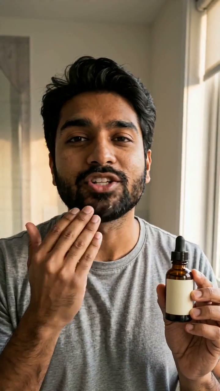 Finished skincare ad.