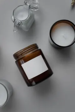The original photo — candles.